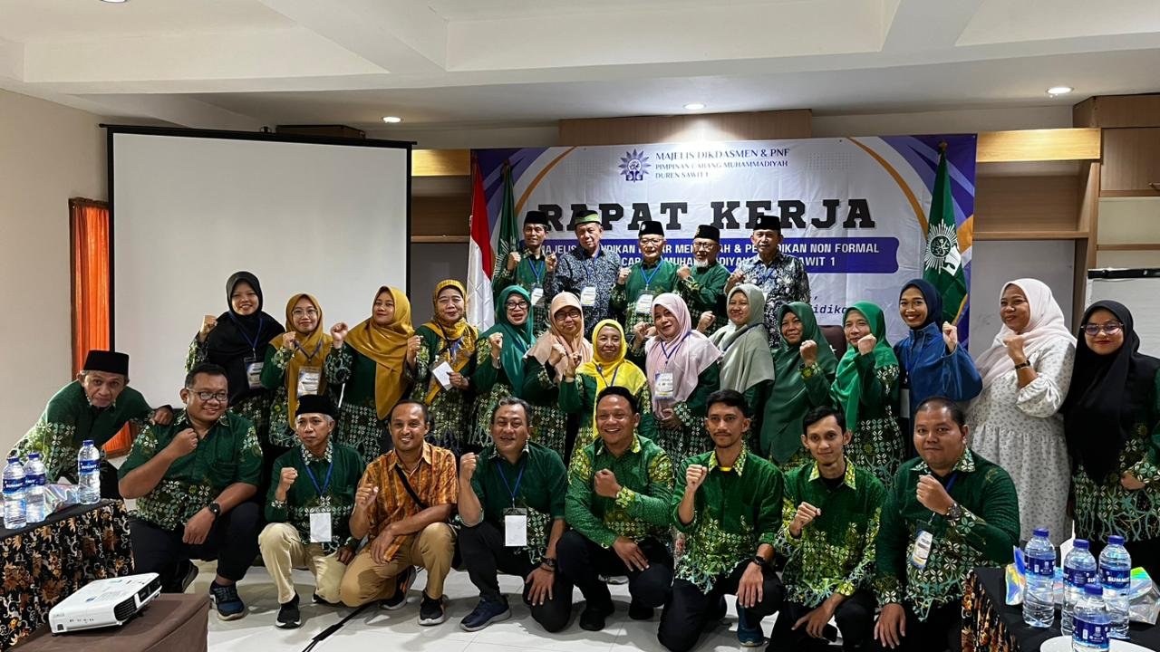 Majelis Dikdasmen dan PNF PCM Duren Sawit 1 Gelar Rapat Kerja, Perkuat Sinergi dan Tata Kelola Pendidikan