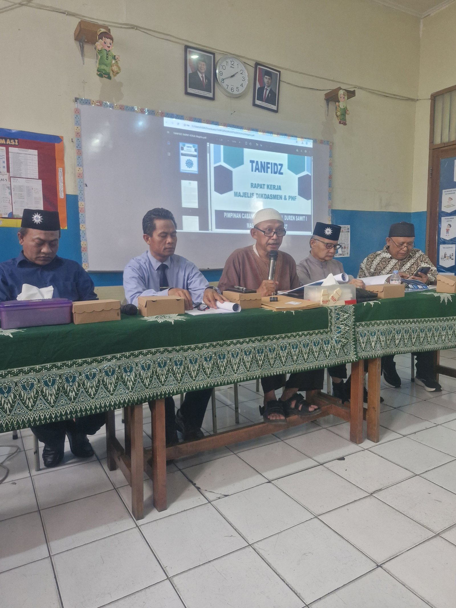 PCM Duren Sawit 1 Gelar Sosialisasi Tanfidz Rapat Kerja Majelis Dikdasmen dan PNF